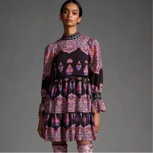 Gorgeous Anthropologie Paisley Bohemian Dress- 4P